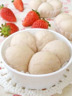 いちごのパン♡-レシピのメイン写真
