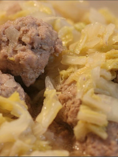 白菜と肉団子のあっさりオイスター煮-レシピのメイン写真