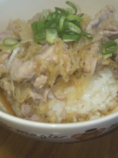 キャベツde豚丼-レシピのメイン写真