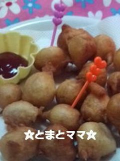 ホットケーキミックスでころりん揚げ♪-レシピのメイン写真