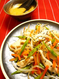 梅ドレッシングde温野菜サラダ♪-レシピのメイン写真