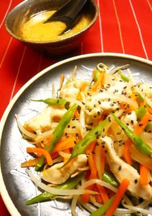 梅ドレッシングde温野菜サラダ♪-レシピのメイン写真