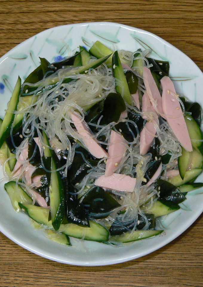 お魚ソーセージのゆず醤油和え-レシピのメイン写真