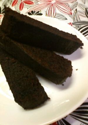 トースターチョコパウンドケーキ-レシピのメイン写真