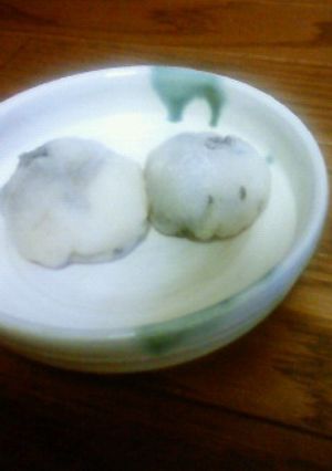 甘み控えめ手作り節約 黒豆大福-レシピのメイン写真
