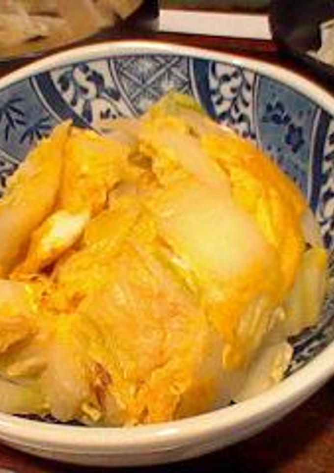 残り物救済★コク白菜の卵とじ-レシピのメイン写真