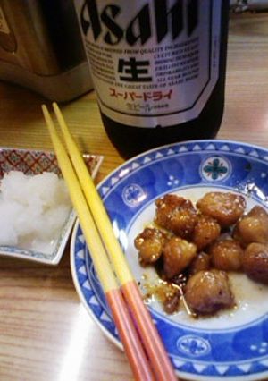 ぼんじり（鳥のお尻）のおいしい炒め煮-レシピのメイン写真