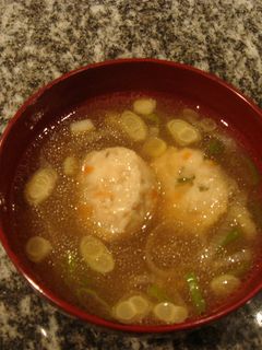 超簡単!鶏つくねのスープ-レシピのメイン写真