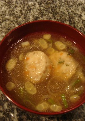 超簡単！鶏つくねのスープ-レシピのメイン写真
