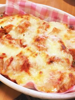 居酒屋メニュー☆お餅のキムチーズ焼き-レシピのメイン写真