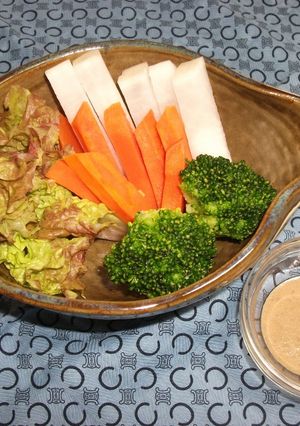 と~ても簡単 バーニャカウダ風ディップ-レシピのメイン写真