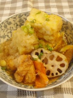 主役級!?具だくさん揚げだし豆腐-レシピのメイン写真