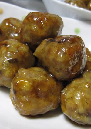 中華風肉団子-レシピのメイン写真