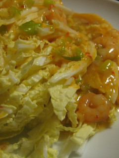 えびの坦々風あんかけ白菜サラダ-レシピのメイン写真