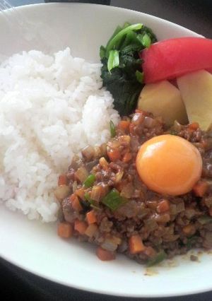 市販ルーで簡単♪大好きドライカレー-レシピのメイン写真