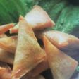 春巻き!かぼちゃの春巻き♪三角です^^;
