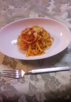 ｶﾌﾟﾘﾁｮｰｻﾞ風ﾂﾅのﾄﾏﾄﾊﾟｽﾀ-レシピのメイン写真