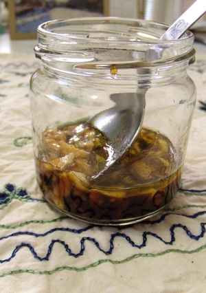 蒸しニンニクの醤油ドレッシング-レシピのメイン写真
