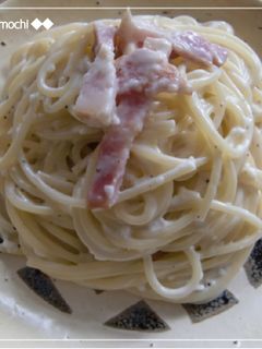 とろろでトロトロ~☆クリームパスタ-レシピのメイン写真