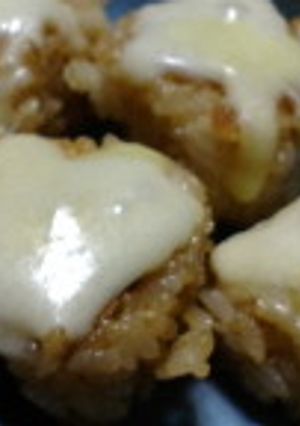 簡単！うまい！焼おにぎりチーズのせ-レシピのメイン写真