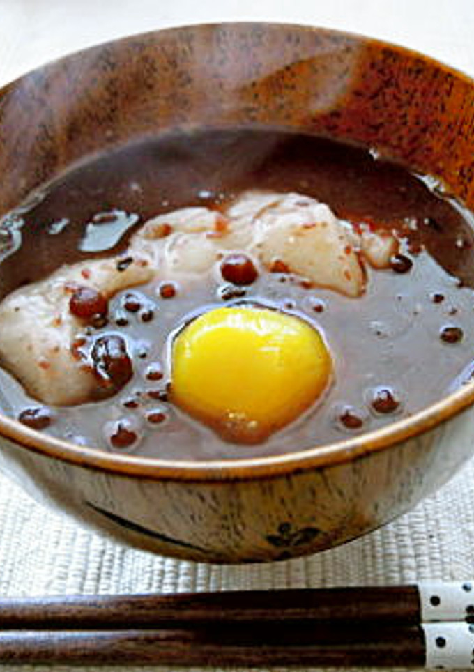 ゆであずき缶で簡単ぜんざい-レシピのメイン写真