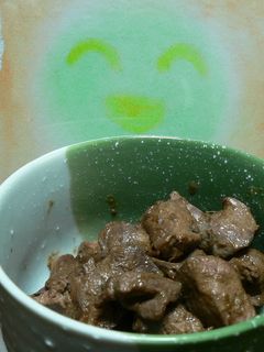*簡単レバーの生姜煮*-レシピのメイン写真