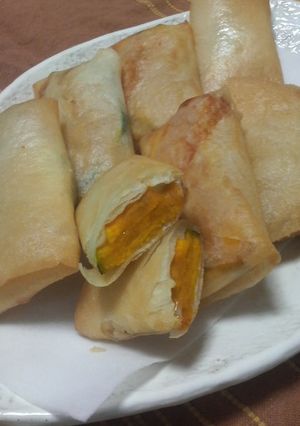 かぼちゃとチーズの春巻き★-レシピのメイン写真
