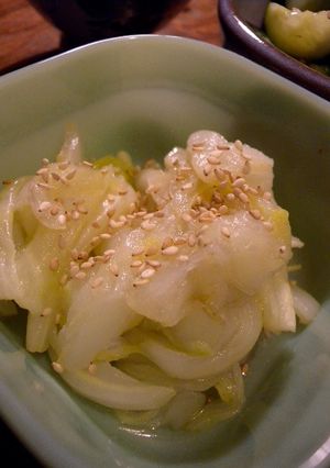 かんたん♪白菜の芯のナムル-レシピのメイン写真