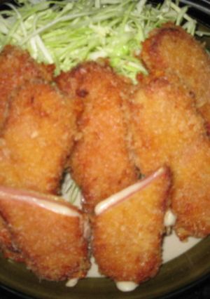 安うま☆ハムチーズかつ☆-レシピのメイン写真