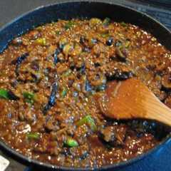 なすとひき肉のドライカレー-レシピのメイン写真