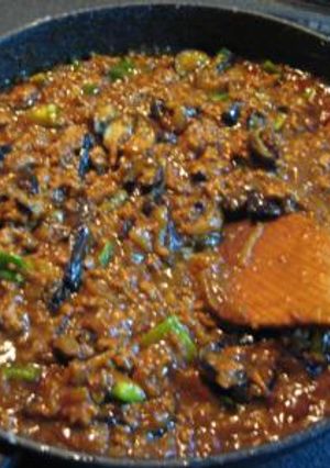 なすとひき肉のドライカレー-レシピのメイン写真