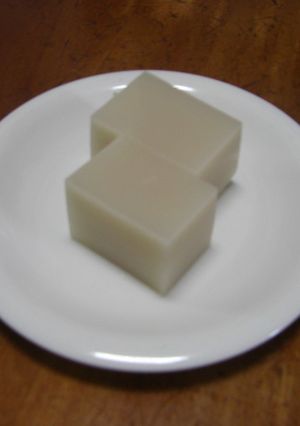 粉末寒天でようかん（白）-レシピのメイン写真