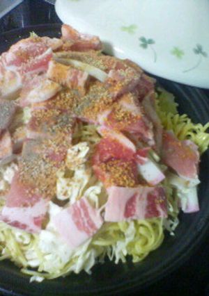 タジン鍋でヘルシー塩焼きそば-レシピのメイン写真