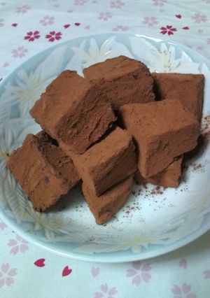 生チョコ-レシピのメイン写真