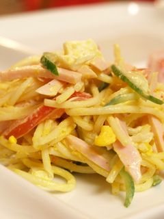 魚肉ソーセージ入りスパサラ☆-レシピのメイン写真