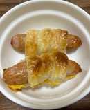 【糖尿病おやつ】ウインナーパイ