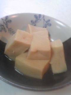 シンプルに♪高野豆腐の煮物-レシピのメイン写真