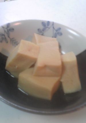 シンプルに♪高野豆腐の煮物-レシピのメイン写真