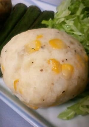 ちょっと可愛い！真ん丸ポテサラ-レシピのメイン写真