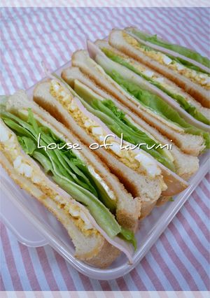 食パンdeホットサンド(^^♪-レシピのメイン写真