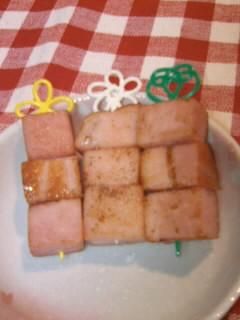 ★お弁当に♡ロースハム串★-レシピのメイン写真