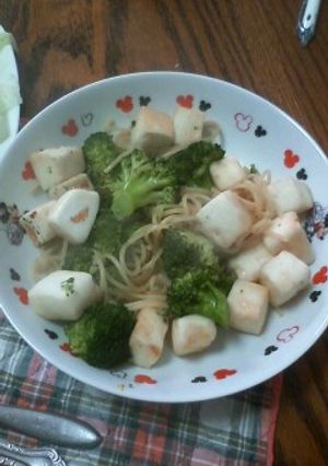 ブロッコリーとはんぺんの和風パスタ★+-レシピのメイン写真