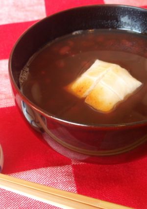 【ラカント】圧力鍋で簡単ヘルシーおしるこ-レシピのメイン写真