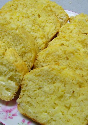サクっふわっ✩おからのチーズ入りケーキ♪-レシピのメイン写真