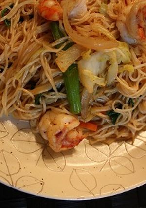 中華風☆海鮮炒めそうめん-レシピのメイン写真