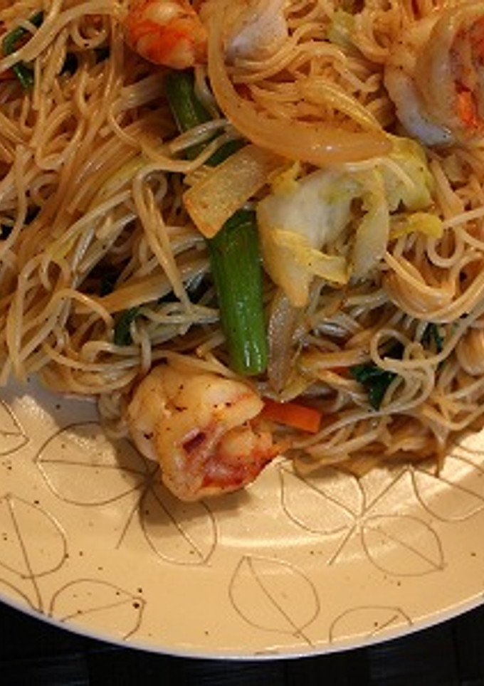 中華風☆海鮮炒めそうめん-レシピのメイン写真