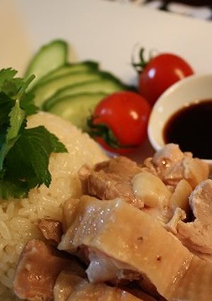 炊飯器で簡単♪シンガポールチキンライス-レシピのメイン写真
