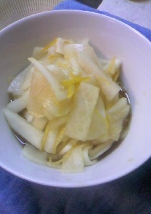 大根の柚子醤油-レシピのメイン写真