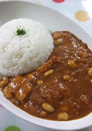 めかじきと大豆のカレー❤-レシピのメイン写真