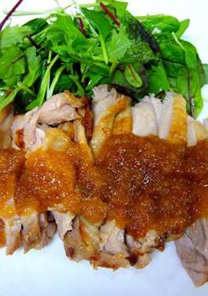 ローストチキン-レシピのメイン写真